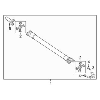 Ford OE - Rear Suspension - Drive Shaft