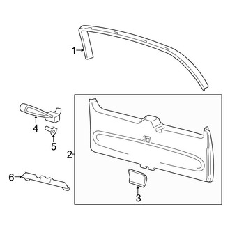Ford OE - Lift Gate - Interior Trim