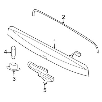 Ford OE - Rear Lamps - License Lamps