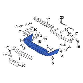 Ford OE - Rear Bumper Cover
