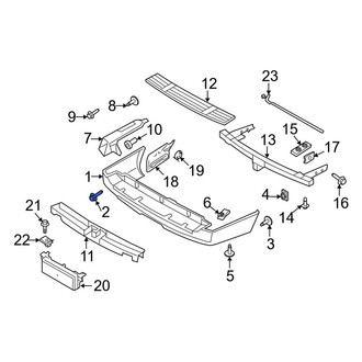 Ford OE - Bumper Cover Screw