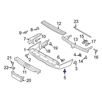 Ford OE - Bumper Cover Bolt