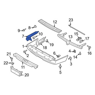 Ford OE - Rear Right Bumper Extension