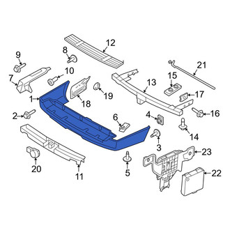 Ford OE - Rear Bumper Cover