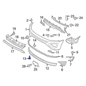 Ford OE - Valance Panel Bolt