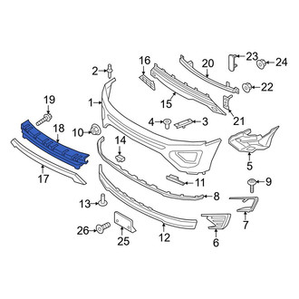 Ford OE - Front Bumper Impact Absorber