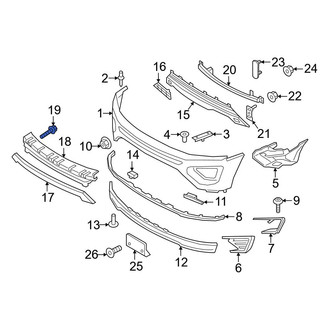 Ford OE - Bumper Impact Absorber Clip