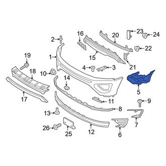 Ford OE - Front Left Brake Air Duct