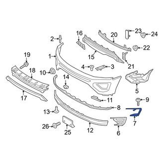 Ford OE - Front Bumper Trim