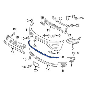 Ford OE - Front Lower Bumper Cover