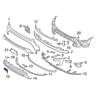 Ford OE - Front Grille Molding