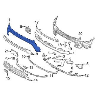 Ford OE - Front Upper Bumper Cover