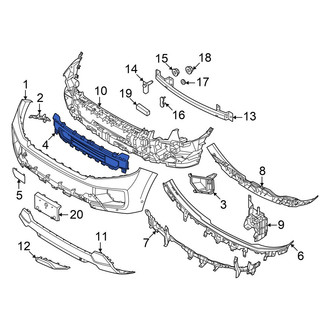 Ford OE - Front Lower Grille