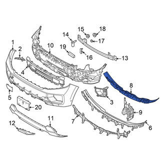 Ford OE - Front Upper Valance Panel
