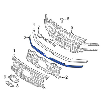 Ford OE - Front Lower Grille Molding