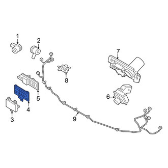Ford OE - Outer Cruise Control Distance Sensor Bracket