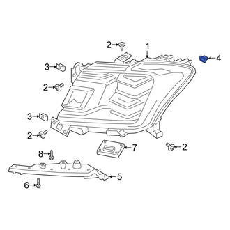 Ford OE - Headlight Fastener Clip