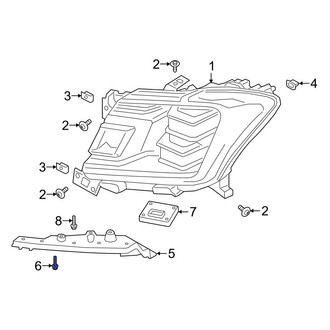 Ford OE - Headlight Mounting Screw