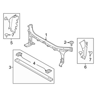 Ford OE - Radiator Support