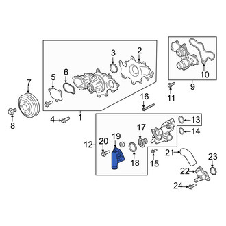 Ford OE - Engine Coolant Outlet Flange