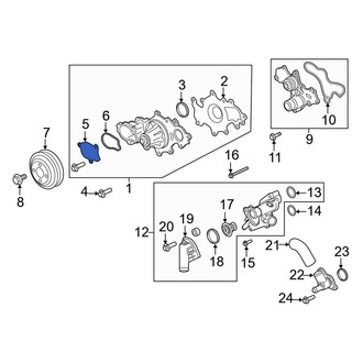 Ford OE - Engine Coolant Thermostat