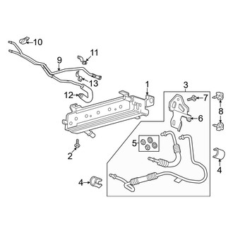 Ford OE - Cooling - Trans Oil Cooler