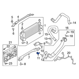 Ford OE - Turbocharger Boost Pressure Relief Valve