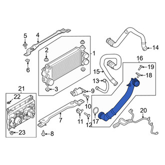 Ford OE - Intercooler Pipe