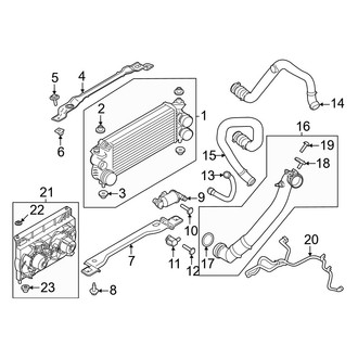 Ford OE - Cooling - Intercooler