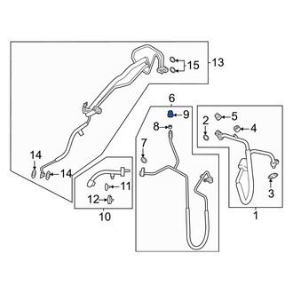 Ford OE - A/C Service Valve Cap