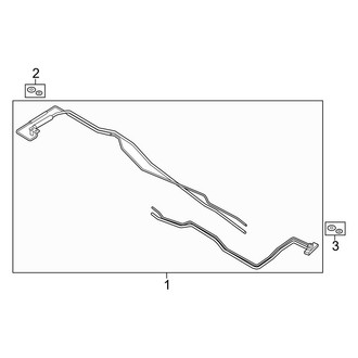 Ford OE - Air Conditioner & Heater - Rear A/C Lines