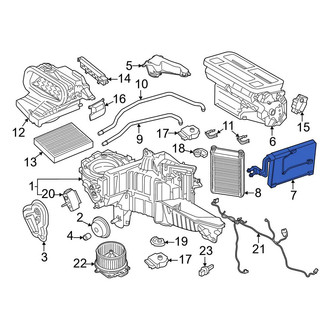 Ford OE - A/C Evaporator Core