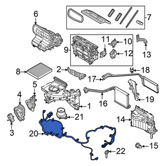 Ford OE - HVAC System Wiring Harness