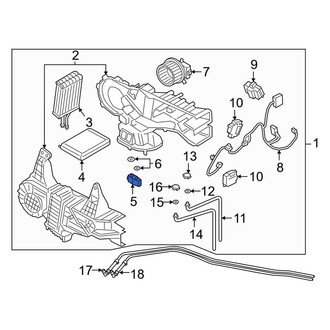 Ford OE - Rear A/C Expansion Valve