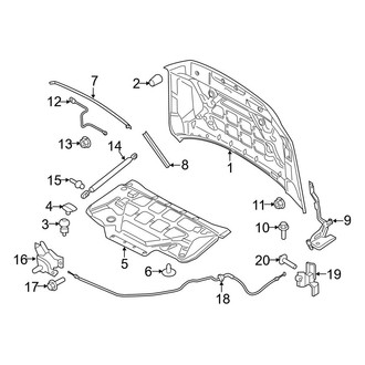 Ford OE - Hood & Components