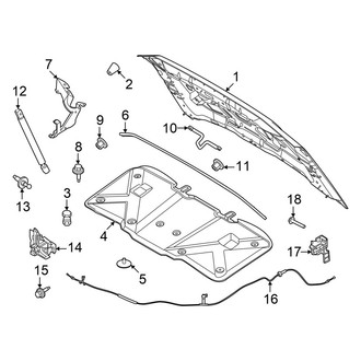 Ford OE - Hood & Components