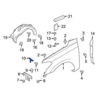 Ford OE - Front Fender Bracket