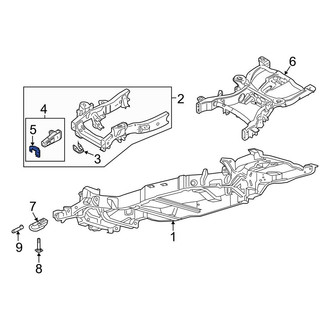 Ford OE - Front Right Bumper Cover Bracket