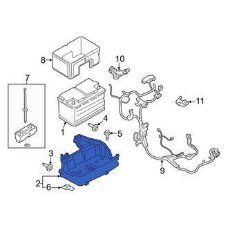 Ford OE - Battery Tray