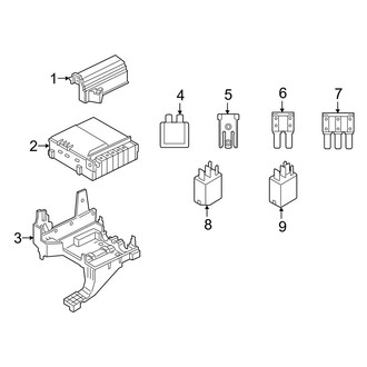 Ford OE - Electrical - Fuse & Relay