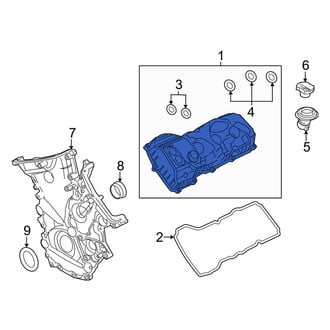 Ford OE - Left Engine Valve Cover