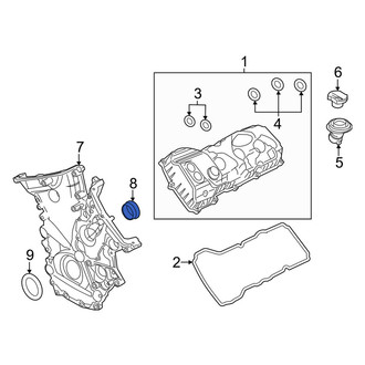 Ford OE - Engine Timing Cover Gasket
