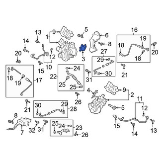 Ford OE - Turbocharger Gasket