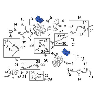 Ford OE - Turbocharger Wastegate Actuator