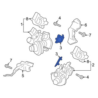Ford OE - Turbocharger Gasket