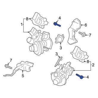 Ford OE - Turbocharger Mounting Bolt