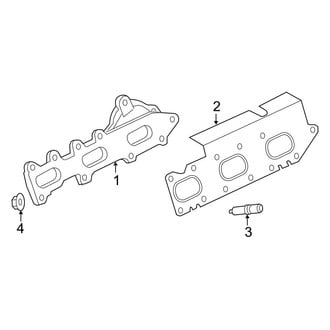 Ford OE - Exhaust System - Exhaust Manifold