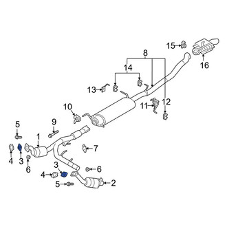 Ford OE - Catalytic Converter Flange