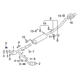 Ford OE - Catalytic Converter Stud