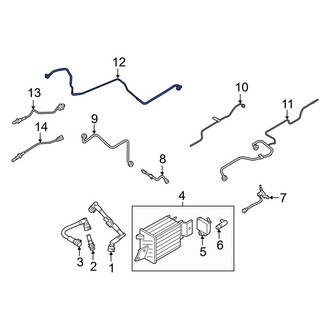 Ford OE - Evaporative Emissions System Lines